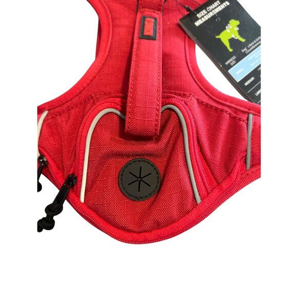 Kong Ultra Durable Red Waste Bag Dog Harness Great for Active Dogs Sz Small NWT - Picture 2 of 6